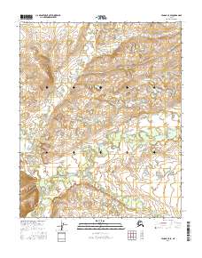 Tanana C-5 SE topographic map thumbnail