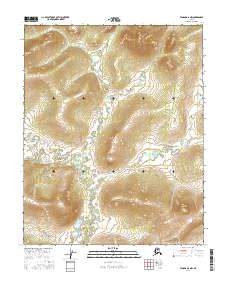 Tanana D-6 NW topographic map thumbnail
