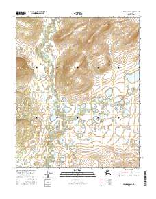 Tanana D-6 SW topographic map thumbnail