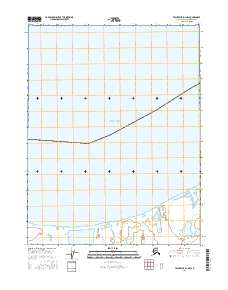 Teshekpuk D-1 NW 2016 topographic map thumbnail