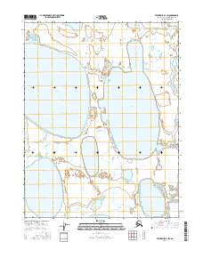 Teshekpuk D-1 SW 2016 topographic map thumbnail