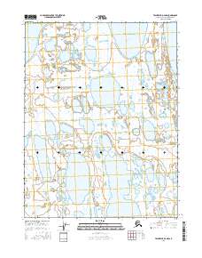 Teshekpuk D-4 NW 2016 topographic map thumbnail