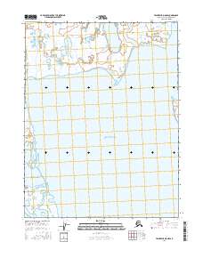 Teshekpuk D-5 NW 2016 topographic map thumbnail