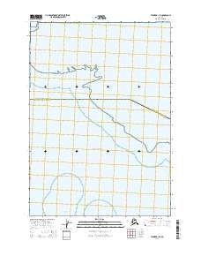 Tyonek A-1 SE topographic map thumbnail