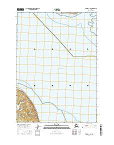 Tyonek A-1 SW topographic map thumbnail
