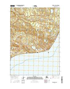 Tyonek A-4 SE topographic map thumbnail