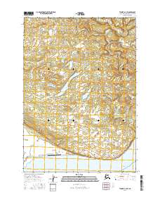 Tyonek A-4 SW topographic map thumbnail