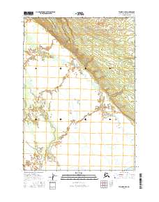Tyonek A-5 SE topographic map thumbnail