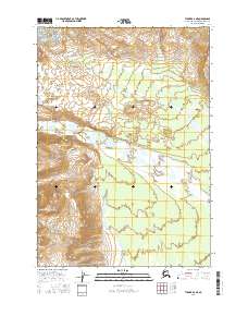 Tyonek A-6 NE topographic map thumbnail