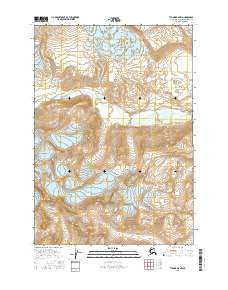 Tyonek A-6 NW topographic map thumbnail