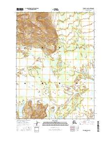 Tyonek A-6 SE topographic map thumbnail