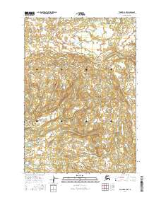 Tyonek B-4 NE 2016 topographic map thumbnail