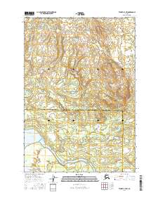 Tyonek B-4 NW topographic map thumbnail