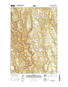Tyonek D-2 NW 2016 topographic map thumbnail