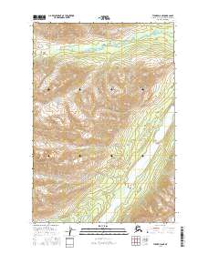 Tyonek D-8 NE topographic map thumbnail