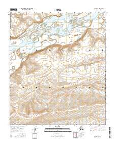 Umiat A-5 NW topographic map thumbnail