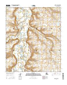 Umiat B-3 SE topographic map thumbnail