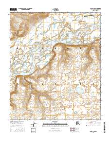 Umiat B-4 SW topographic map thumbnail