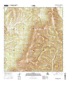 Unalakleet A-3 SE topographic map thumbnail