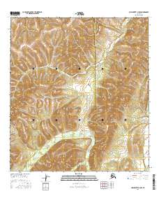 Unalakleet A-4 NW topographic map thumbnail