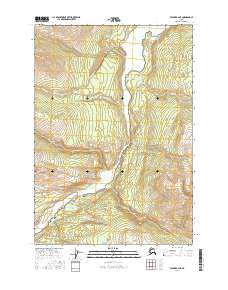 Valdez B-2 NE 2016 topographic map thumbnail
