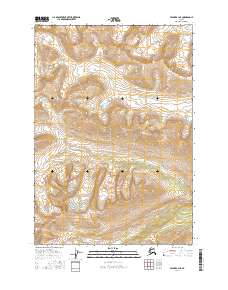 Valdez B-3 NE 2016 topographic map thumbnail