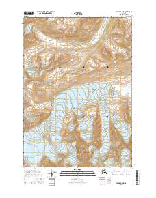 Valdez B-7 NE 2016 topographic map thumbnail