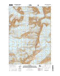 Valdez B-7 SW 2016 topographic map thumbnail