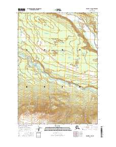 Valdez C-3 NE 2016 topographic map thumbnail
