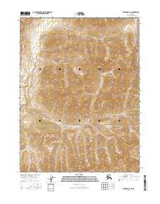 Wiseman B-3 SE topographic map thumbnail