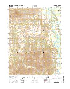 Wiseman B-5 SE topographic map thumbnail
