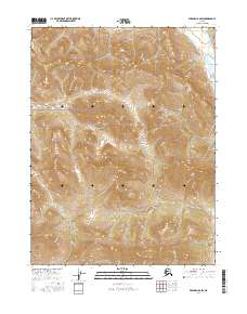 Wiseman B-6 SW topographic map thumbnail