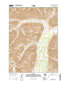 Wiseman D-4 NE 2016 topographic map thumbnail