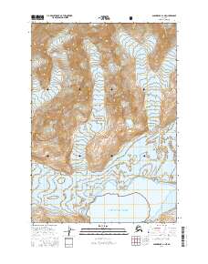 Anchorage A-1 NE 2016 topographic map thumbnail