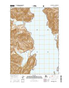 Anchorage A-1 SE 2016 topographic map thumbnail