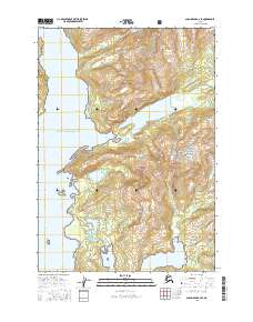 Anchorage A-2 SE 2016 topographic map thumbnail