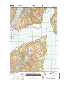 Anchorage A-4 SE 2016 topographic map thumbnail