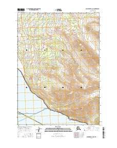 Anchorage A-8 SE 2016 topographic map thumbnail