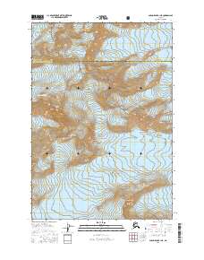 Anchorage B-1 NE 2016 topographic map thumbnail
