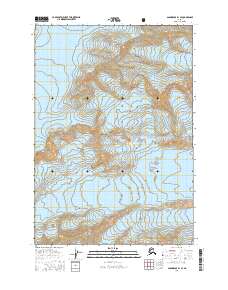 Anchorage B-1 SE 2016 topographic map thumbnail