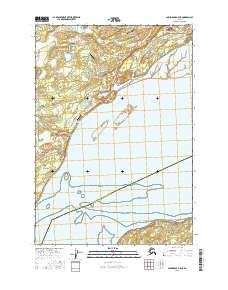 Anchorage B-8 NE 2016 topographic map thumbnail