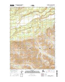 Anchorage C-5 NW 2016 topographic map thumbnail