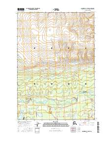 Anchorage C-7 NW 2016 topographic map thumbnail
