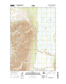 Anchorage D-1 SE 2016 topographic map thumbnail