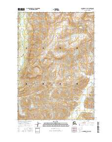 Anchorage D-4 NE 2016 topographic map thumbnail