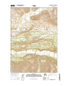 Anchorage D-4 SE 2016 topographic map thumbnail
