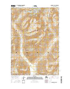Anchorage D-5 NE 2016 topographic map thumbnail
