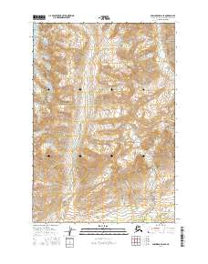 Anchorage D-6 SE 2016 topographic map thumbnail
