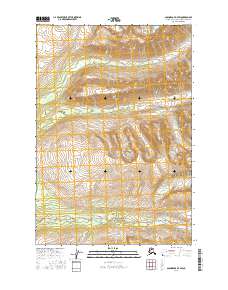 Anchorage D-7 SW 2016 topographic map thumbnail