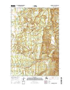 Anchorage D-8 SW 2016 topographic map thumbnail